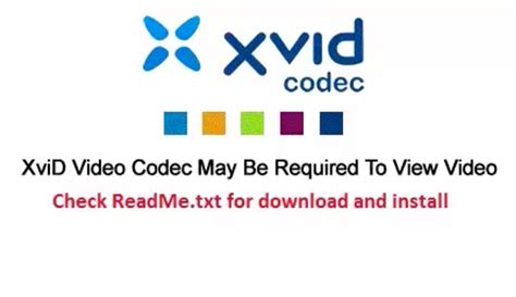 xvid video codec may be required to view video check readme.txt for download and install